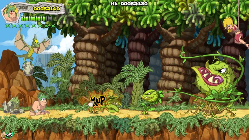 Скриншот 4 к игре New Joe & Mac - Caveman Ninja