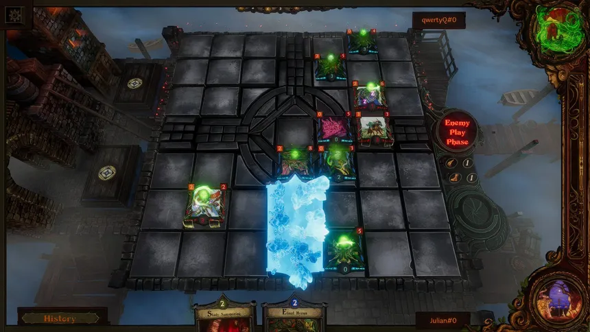 Скриншот 4 к игре Dire Fog: Tactical Card Combat