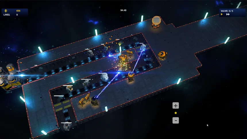 Скриншот 3 к игре Space gold rush TD