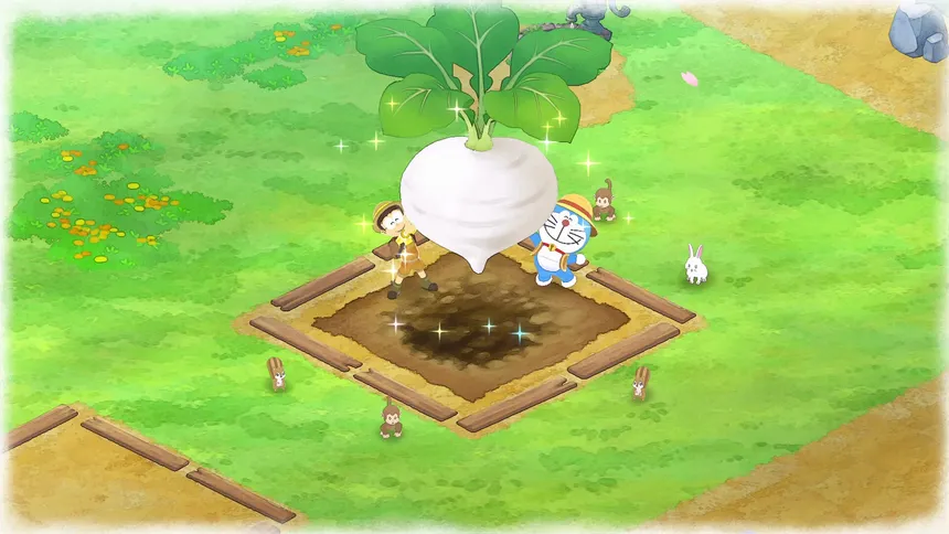 Скриншот 3 к игре DORAEMON STORY OF SEASONS: Friends of the Great Kingdom