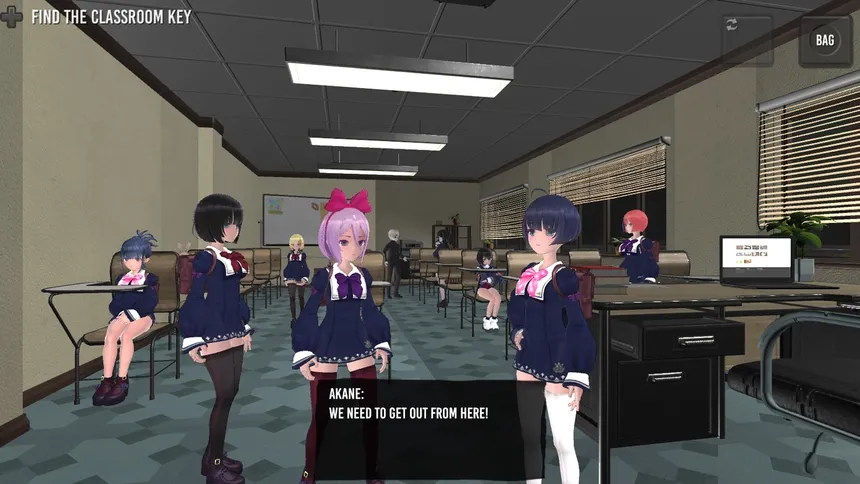Скриншот 2 к игре Scary School Simulator