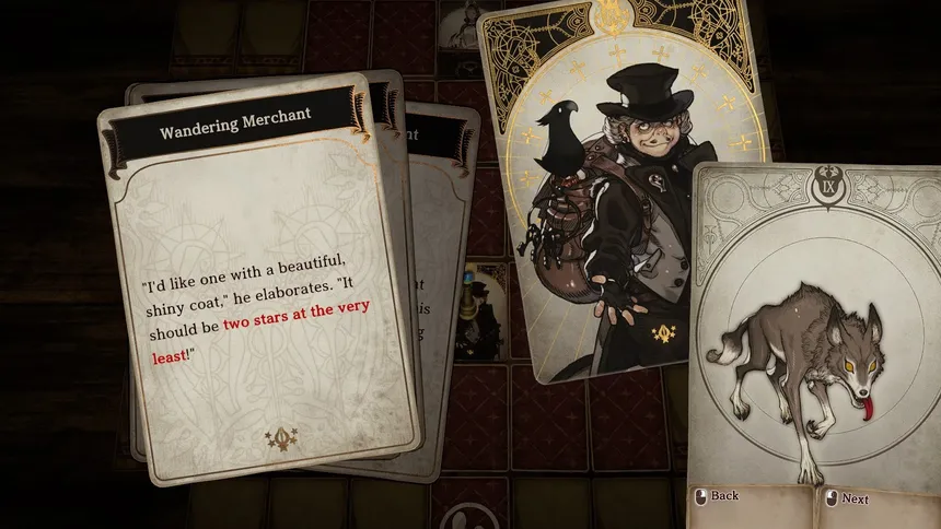 Скриншот 3 к игре Voice of Cards: The Beasts of Burden