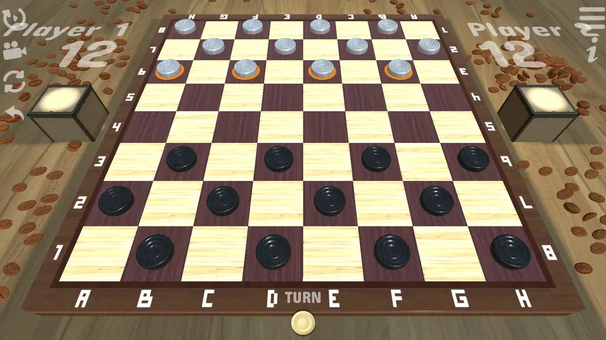 Скриншот 4 к игре Lofi Checkers
