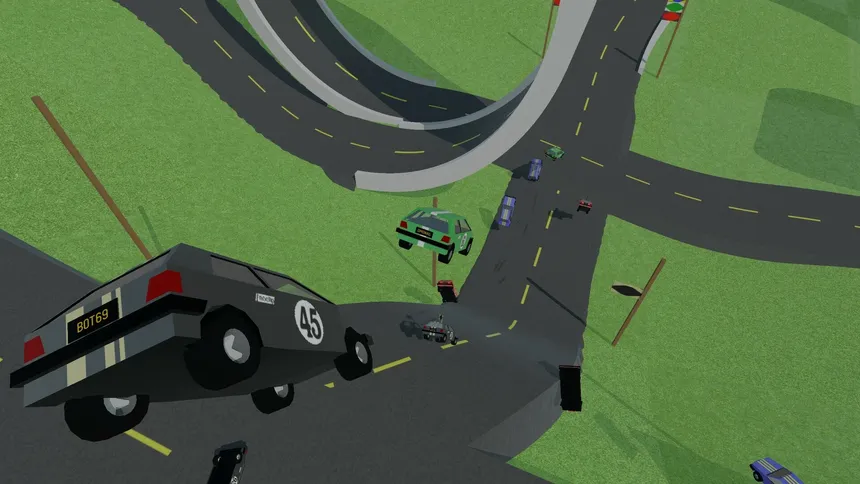 Скриншот 3 к игре Stunt Derby
