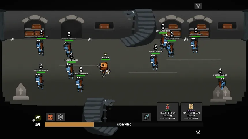 Скриншот 1 к игре Tower Walker: MMO Grind Simulator