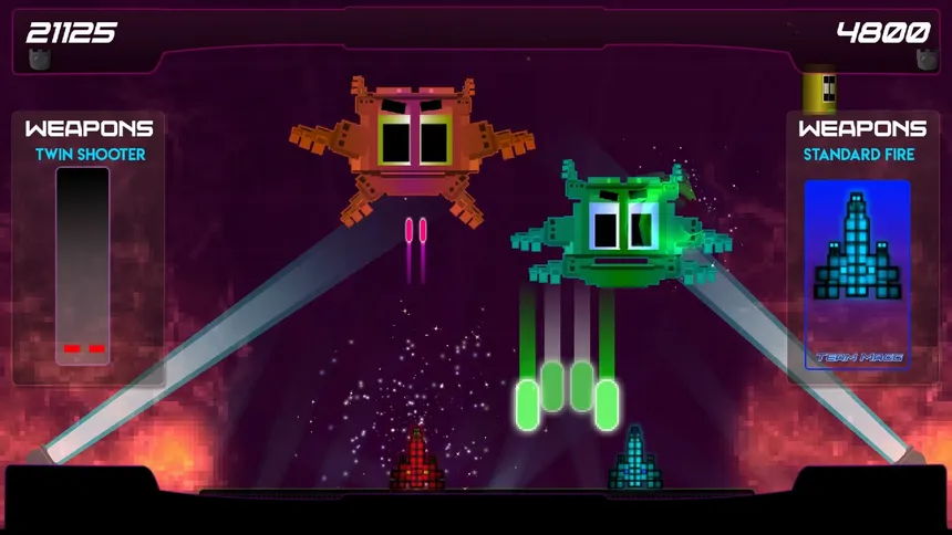 Скриншот 2 к игре Galactoids - Galactic Invaders