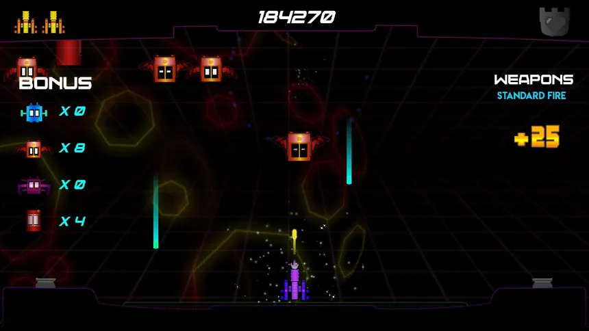 Скриншот 3 к игре Galactoids - Galactic Invaders