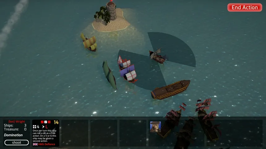 Скриншот 2 к игре Pirates - Digital Strategy Game