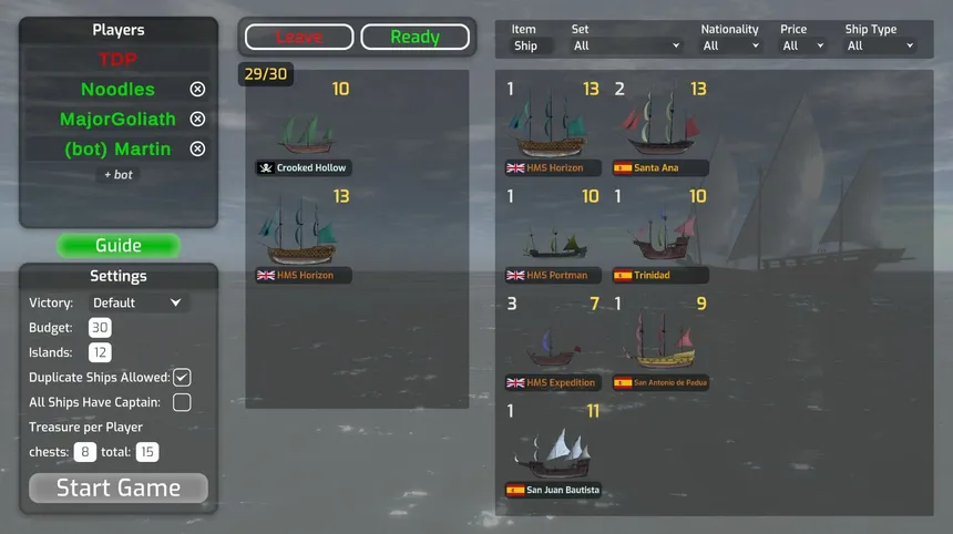 Скриншот 5 к игре Pirates - Digital Strategy Game