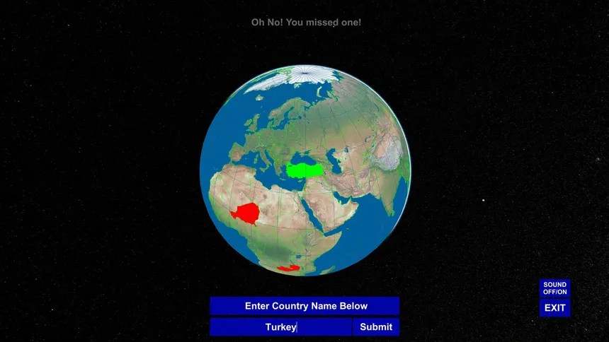 Скриншот 1 к игре Learning Geography: Countries of the World