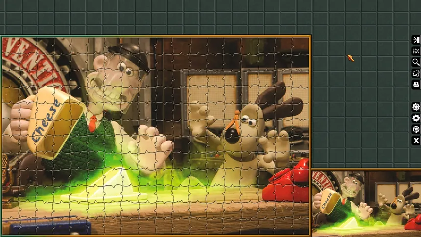 Скриншот 2 к игре Pixel Puzzles Aardman Jigsaws