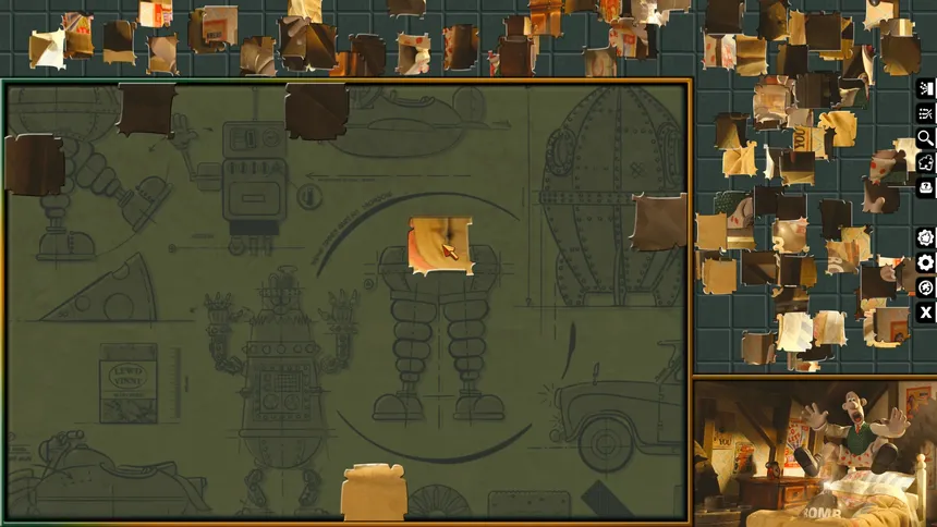Скриншот 6 к игре Pixel Puzzles Aardman Jigsaws