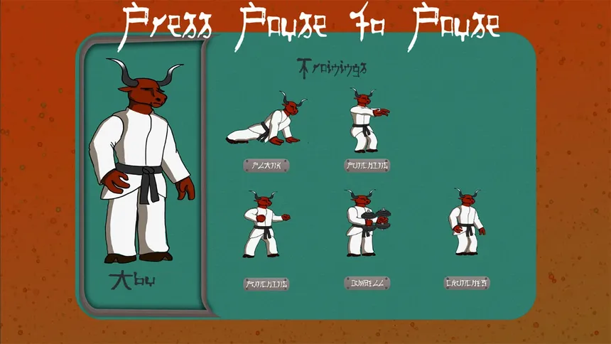 Скриншот 4 к игре Karate Beasts