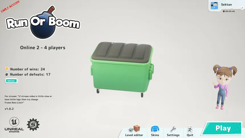 Скриншот 1 к игре Run Or Boom