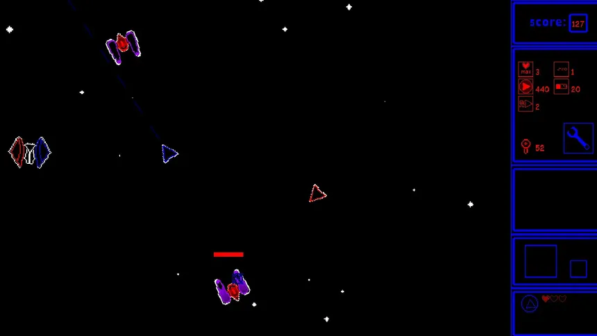 Скриншот 2 к игре Asteroids and more asteroids