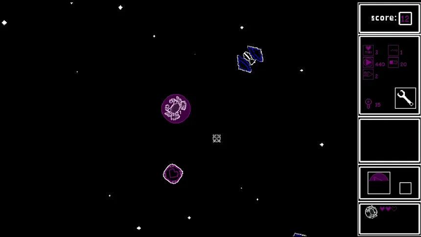 Скриншот 5 к игре Asteroids and more asteroids