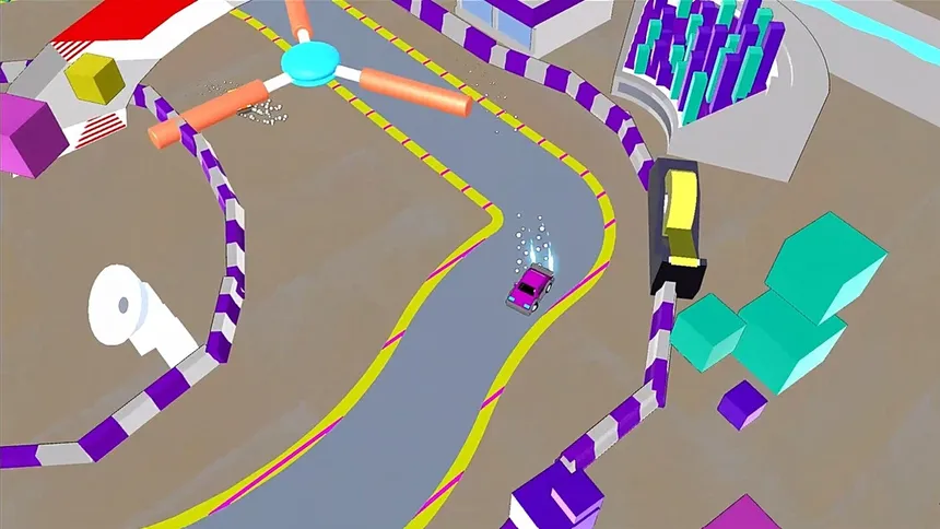 Скриншот 1 к игре Just Drive a Lil: It's a Mini Racing Game!