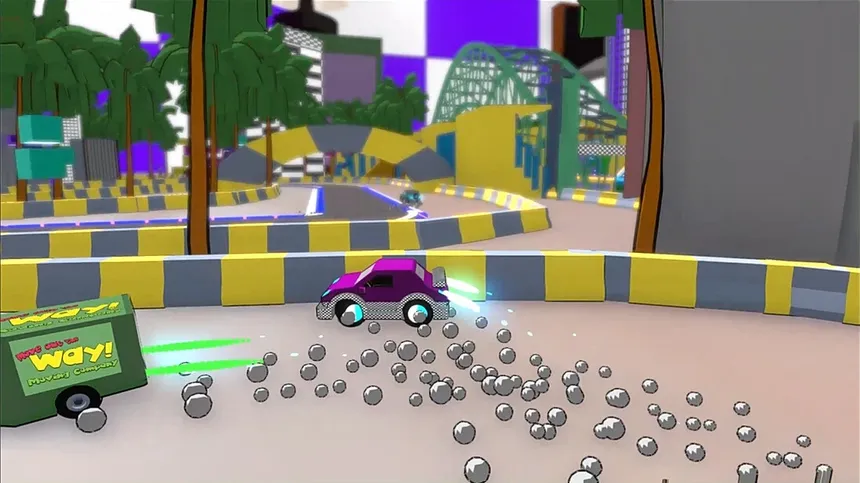 Скриншот 4 к игре Just Drive a Lil: It's a Mini Racing Game!