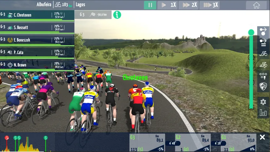 Скриншот 6 к игре Live Cycling Manager 2022 (2023 Season Update)
