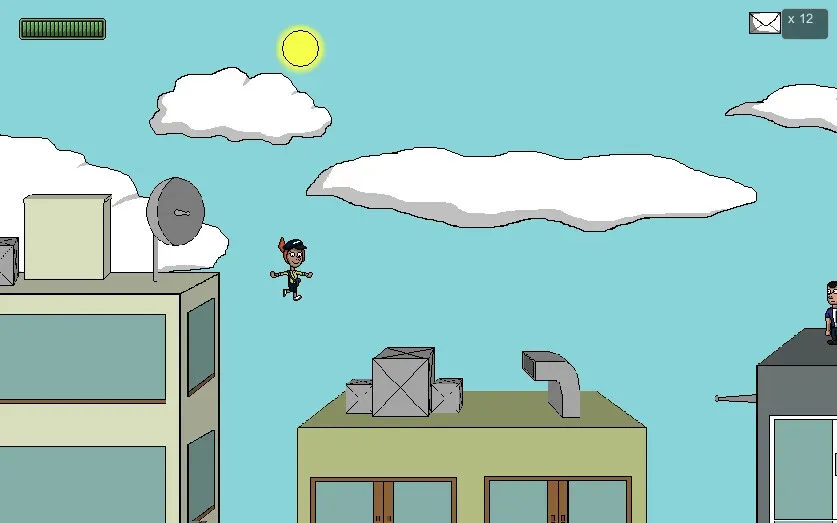 Скриншот 2 к игре Rooftop Postgirl