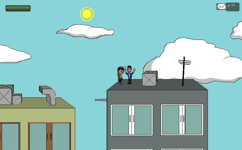 Скриншот 3 к игре Rooftop Postgirl