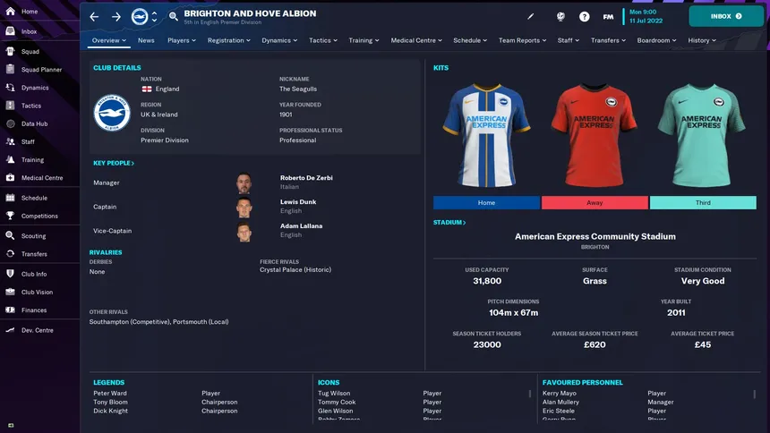 Скриншот 2 к игре Football Manager 2023