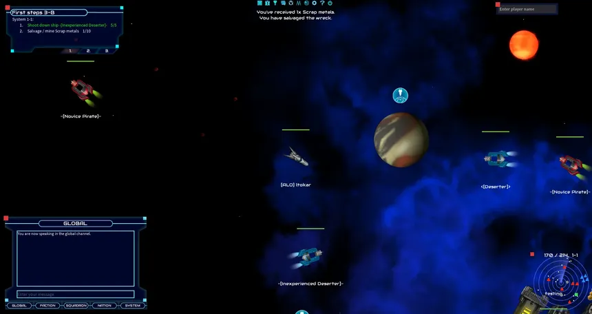 Скриншот 2 к игре Wings of The Universe