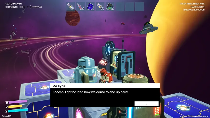Скриншот 8 к игре Space Trash Scavenger: Prologue
