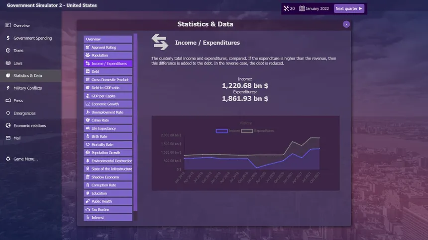 Скриншот 3 к игре Government Simulator 2
