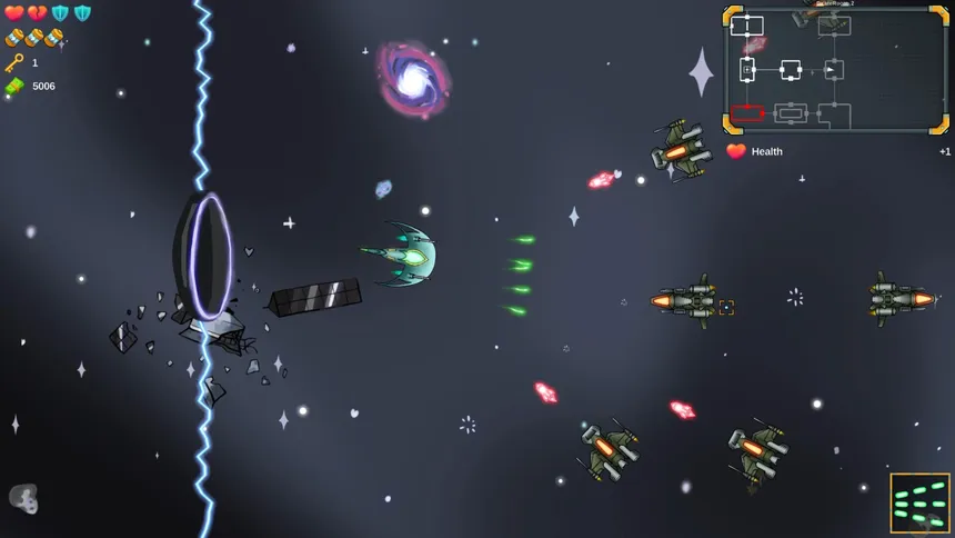 Скриншот 1 к игре Galaxy of Void: Bounty Hunter