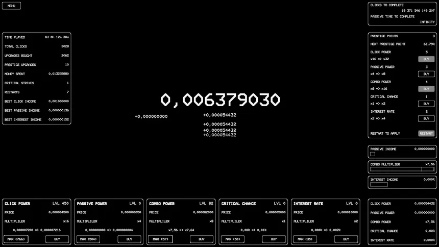 Скриншот 7 к игре The Billion Clicker