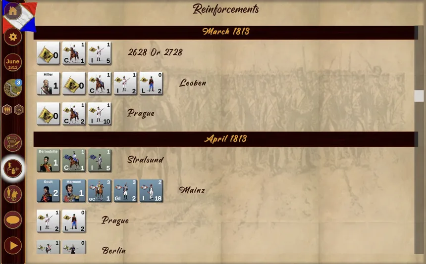 Скриншот 7 к игре Napoleon's Eagles: Game of the Napoleonic Wars