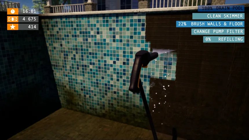 Скриншот 4 к игре Swimming Pool Cleaner