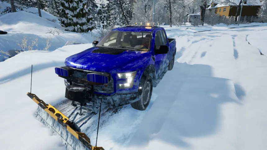 Скриншот 1 к игре Snow Plowing Simulator