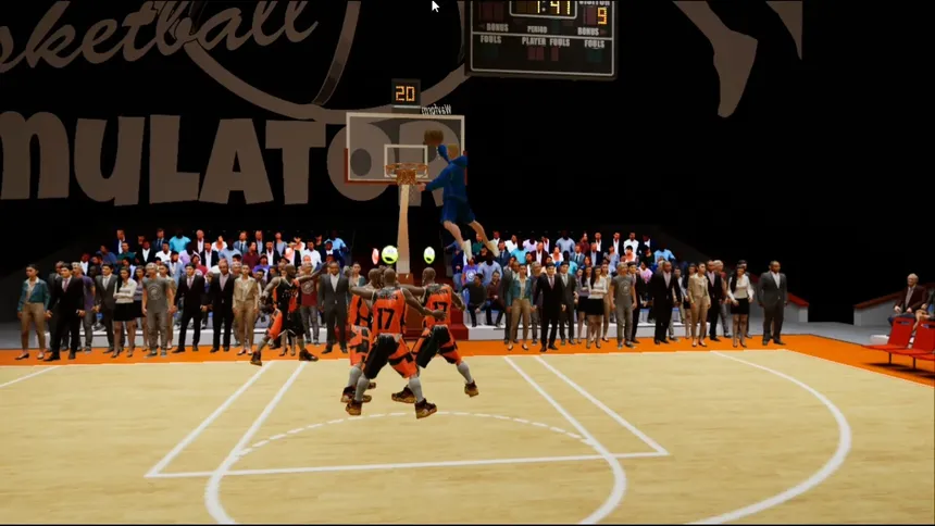 Скриншот 1 к игре Ruffhouse VR Basketball Simulator