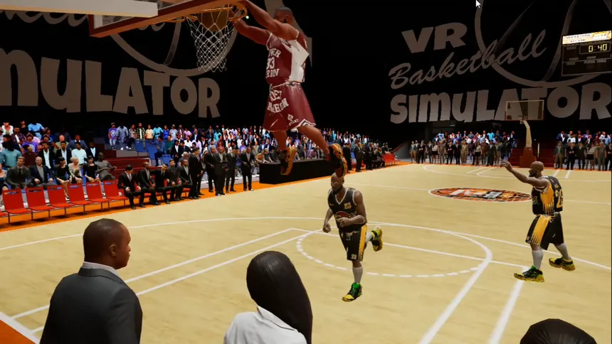 Скриншот 3 к игре Ruffhouse VR Basketball Simulator