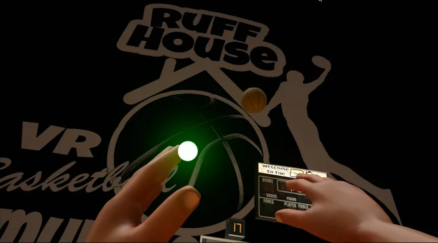 Скриншот 4 к игре Ruffhouse VR Basketball Simulator