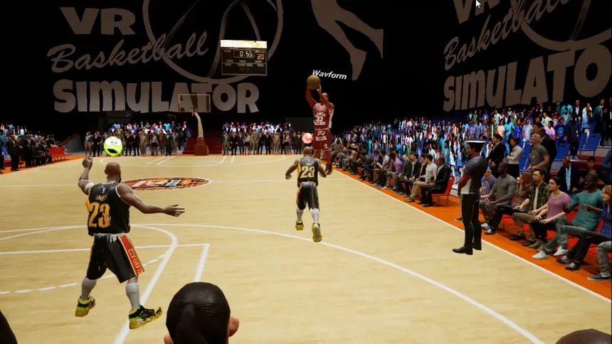Скриншот 5 к игре Ruffhouse VR Basketball Simulator
