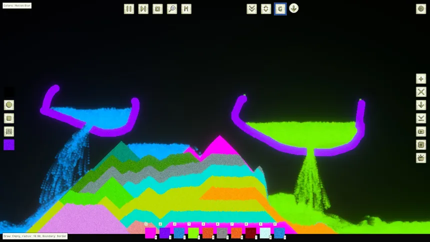 Скриншот 1 к игре Graviton - The Great Sand Simulator
