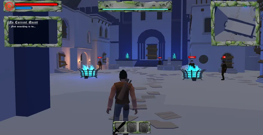 Скриншот 1 к игре Knights Crypt