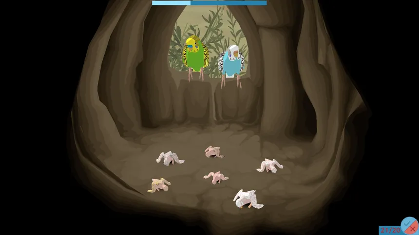 Скриншот 2 к игре Budgie Genetics Simulator
