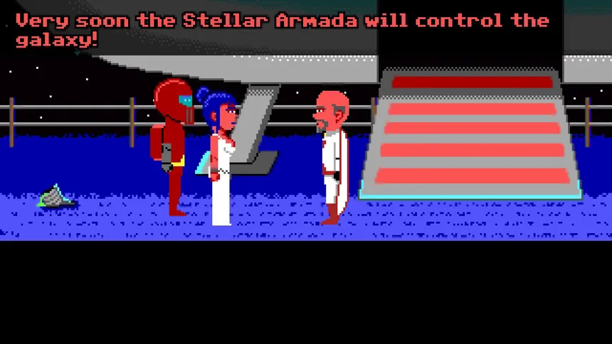 Скриншот 1 к игре Stellar Mess: The Princess Conundrum (Chapter 1)