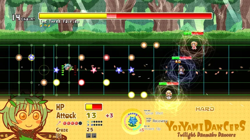 Скриншот 6 к игре Yoiyami Dancers: Twilight Danmaku Dancers