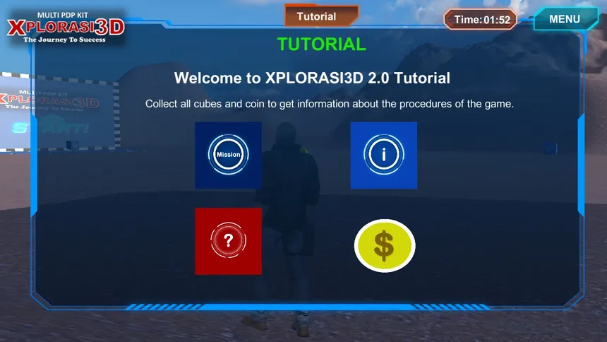Скриншот 2 к игре XPLORASI3D 2.0