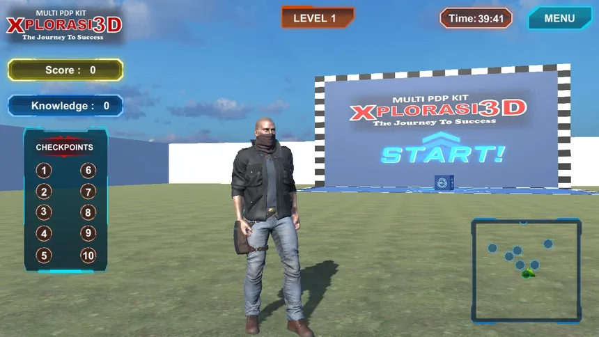 Скриншот 3 к игре XPLORASI3D 2.0