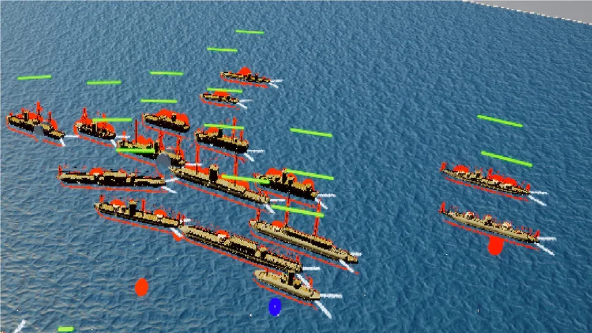 Скриншот 2 к игре Epic Naval Battle Simulator