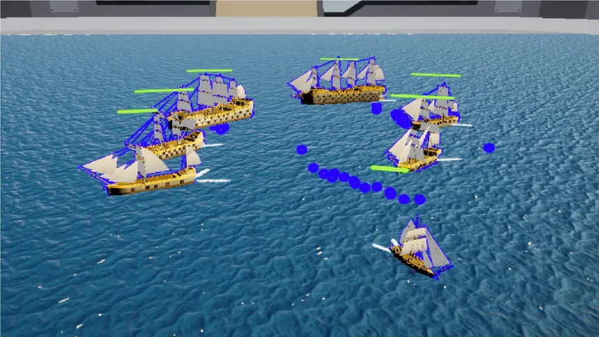 Скриншот 4 к игре Epic Naval Battle Simulator