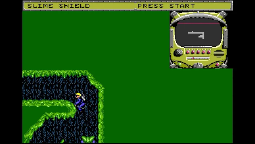Скриншот 4 к игре Todd's Adventures in Slime World (Lynx/Mega Drive)