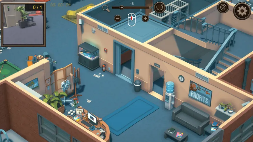 Скриншот 3 к игре Hidden Office Top-Down 3D