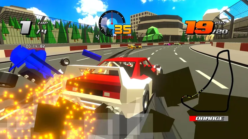 Скриншот 1 к игре Formula Retro Racing - World Tour